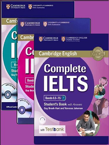 cambridge english complete ielts B1+B2+C1 S+W+CD مجموعه کتاب کامپلیت آیلتس (B1-B2-C1) (رحلی رنگی)