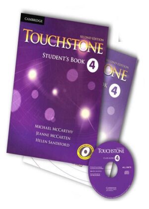 Touchstone 4 2nd S.B+W.B+CD کتاب تاچ استون 4 (کتاب دانش آموزـ کتاب تمرین ـ فایل صوتی)