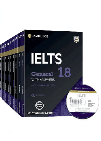 کتاب IELTS General پک کامل 1 تا 15 ( جنرال )  +CD