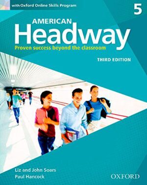 American Headway 5 3rd  SB+WB+DVD امریکن هدوی