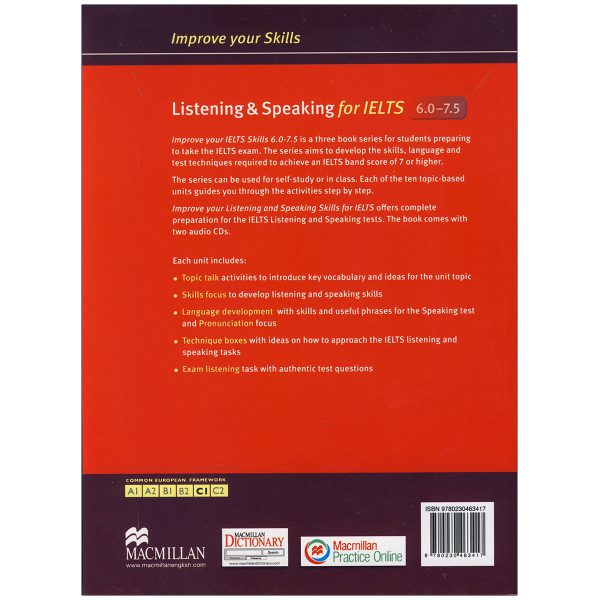 Improve Your Skills Listening and Speaking for IELTS 6.0-7.5