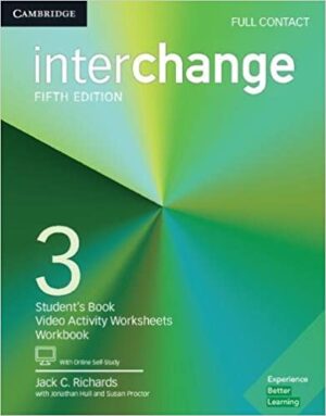 Interchange 3 5th SB+WB+CD کتاب اینترچنج 3 (کتاب دانش آموزـ کتاب تمرین ـ فایل صوتی)
