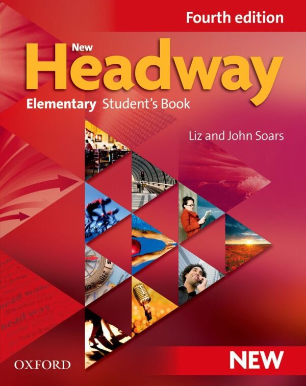 New Headway Elementary 4th+SB+WB+DVD کتاب نیو هدوی المنتری وی