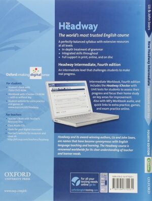 New Headway Intermediate 4th+SB+WB+DVD کتاب نیو هدویری اینترمدیت ویرایش 4