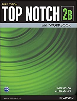 TOP NOTCH 2B 3rd +DVD کتاب تاپ ناچ 2B  (کتاب دانش آموزـ کتاب تمرین ـ فایل صوتی)