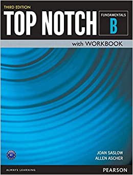 TOP NOTCH FUNDAMENTALS B 3rd+DVD کتاب تاپ ناچ فاندامنتال B  (کتاب دانش آموزـ کتاب تمرین ـ فایل صوتی)