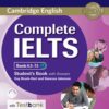 Cambridge English Complete IELTS C1 S+W+CD کتاب کامپلیت آیلتس C1 (رحلی رنگی)