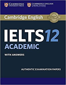 Ielts Cambridge 12 academic+ CD ایلتس کمبریج 12 اکادمیک