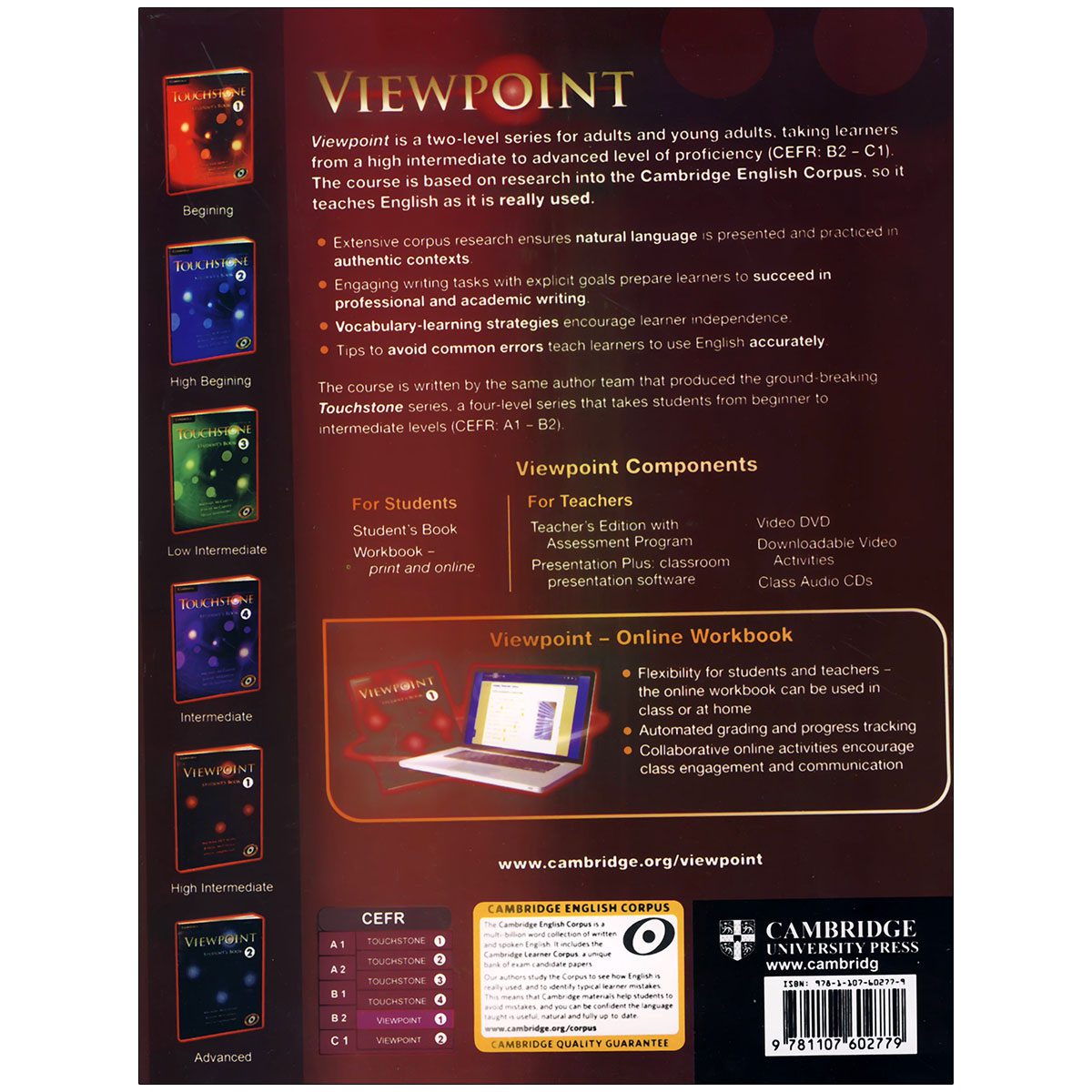 Viewpoint 1 SB+WB+CD+DVD (کتاب دانش آموزـ کتاب تمرین ـ فایل صوتی)