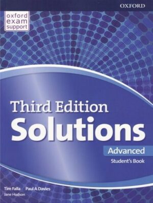 Solutions Advanced 3rd SB+WB+CD کتاب سلوشن ادونس رحلی (کتاب دانش اموز + کتاب کار +CD)