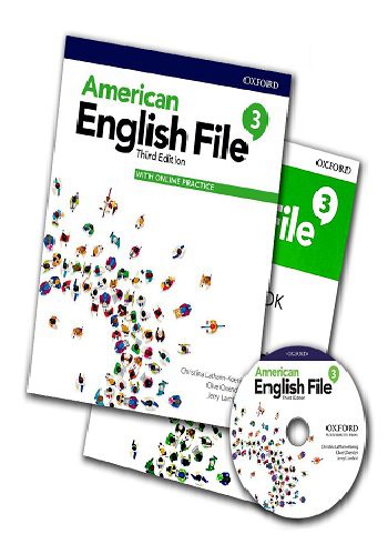 American English File 3 3rd SB+WB+DVD امریکن انگلیش فایل 3