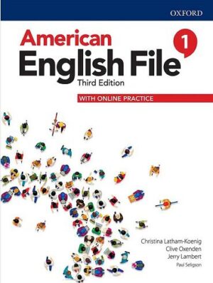American English File 1 3rd SB+WB+DVD امریکن انگلیش فایل 1
