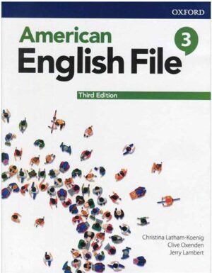 American English File 3 3rd SB+WB+DVD امریکن انگلیش فایل 3