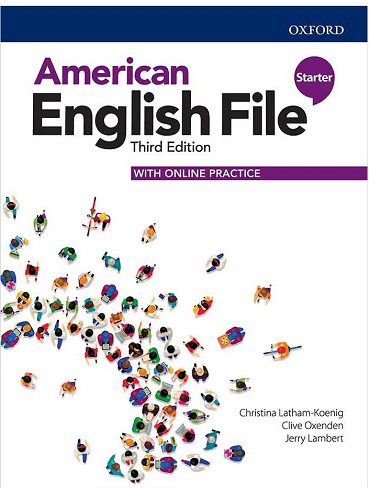 کتاب American English File Starter 3rd امریکن انگلیش فایل استارتر