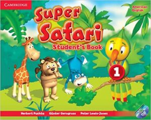 American Super Safari 1+SB+WB+CD کتاب امریکن سوپر سافاری 1 (کتاب دانش آموز+کتاب کار+CD)