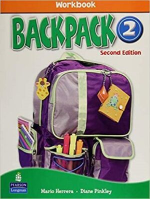 Backpack 2 2nd+SB+WB+CD کتاب بک پک 2- رحلی (کتاب دانش آموز+کتاب کار+CD)