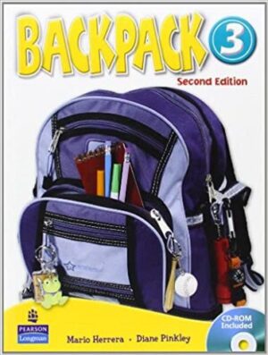 Backpack 3 2nd+SB+WB+CD کتاب بک پک 3- رحلی (کتاب دانش آموز+کتاب کار+CD)