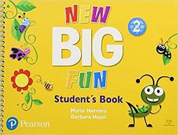 NEW Big Fun 2+SB+WB+CD کتاب نیو بیگ فان 2  (کتاب دانش آموز+کتاب کار+CD)