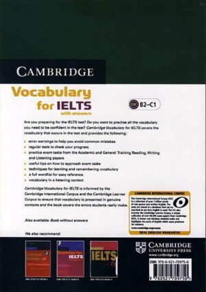 Cambridge Vocabulary for IELTS+CD