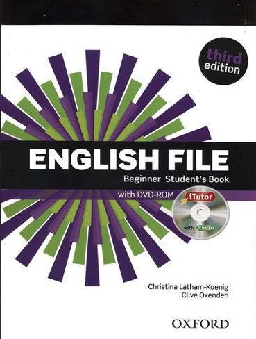 English File Beginner 3rd+SB+WB+DVD انگلیش فایل بیگینر ویرایش 3