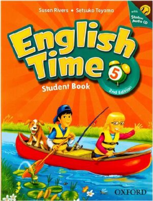 English Time 5 2nd+SB+WB+DVD کتاب انگلیش تایم 5 ویرایش دوم (کتاب دانش آموز+کتاب کار+CD)