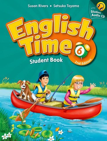 English Time 6 2nd+SB+WB+DVD  انگلیش تایم 6 ویرایش دوم