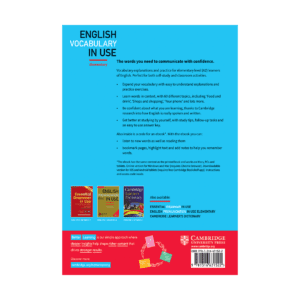 English Vocabulary Elementary in Use 3rd+DVD