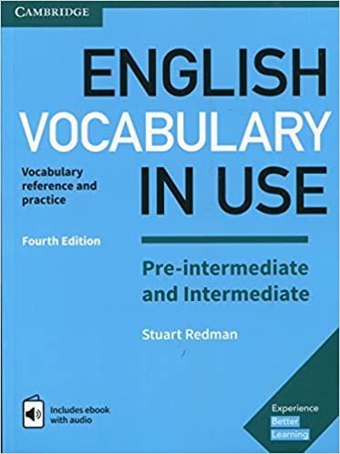 English Vocabulary in Use Pre-Intermediate 4th+DVD کتاب زبان