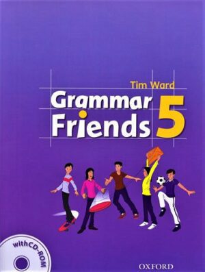 Grammar Friends 5+DVD کتاب گرامر فرندز 5 (رحلی رنگی)