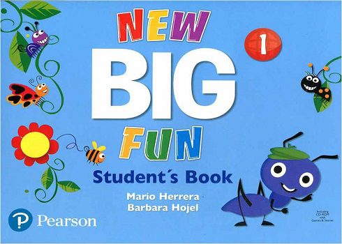 NEW Big Fun 1+SB+WB+CD کتاب نیو بیگ فان 1 (کتاب دانش آموز+کتاب کار+CD)