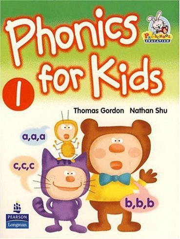 Phonics For Kids 1+SB+CD کتاب فونیکس فور کیدز 1