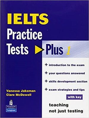 IELTS Practice Tests Plus 1+CD کتاب آیلتس پرکتیس تست پلاس 1 (رحلی)