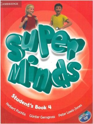 Super Minds 4+SB+WB+CD سوپر مایندز 4