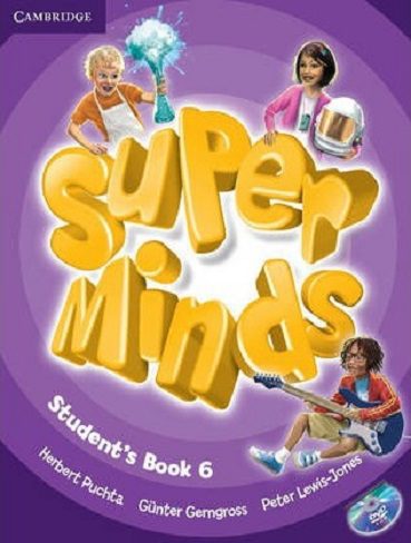 Super Minds 6+SB+WB+CD کتاب سوپرمایندز 6 (کتاب دانش آموز+کتاب کار+CD)