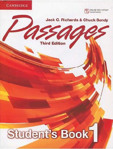 Passages 1 3rd Sb+Wb+CD کتاب پسیجز 1