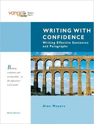 Writing with Confidence 9th