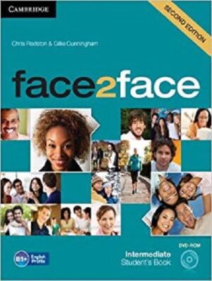 Face 2 Face Intermediate 2nd+SB+WB+DVD فیس تو فیس اینتر مدییت
