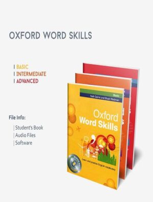 oxford word skill basic , intermediate , advanced +CD رحلی