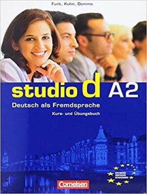 Studio d A2+SB+WB+CD کتاب (چاپ رنگی همراه با کتاب کار و سی دی)