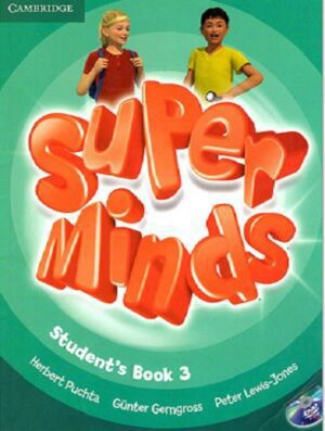 Super Minds 3+SB+WB+CD سوپر مایندز 3