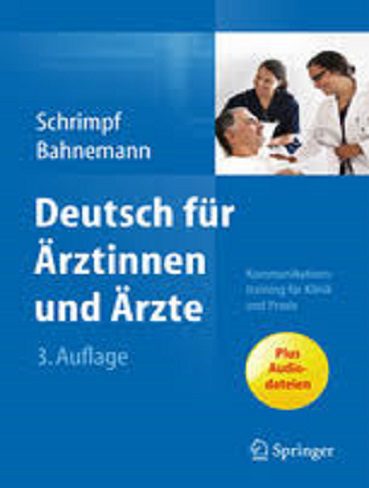 Deutsch fur Arztinnen und Arzte کتاب پزشکی آلمانی