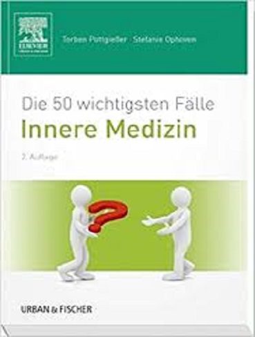 Die 50 wichtigsten Falle Innere Medizin کتاب آلمانی