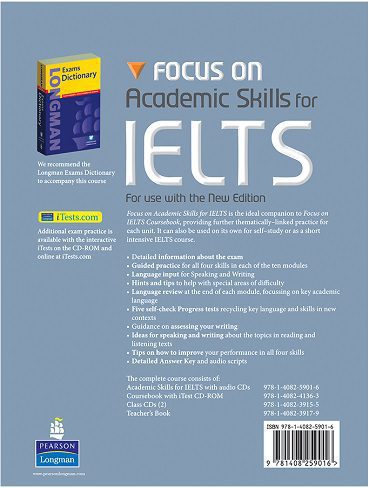 Focus on Ielts New Edition کتاب فوکوس ان ایلتس