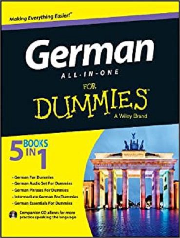German All in One For Dummies 5 Books in 1 خرید کتاب زبان