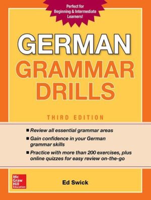German Grammar Drills Third Edition خرید کتاب زبان آلمانی 2018