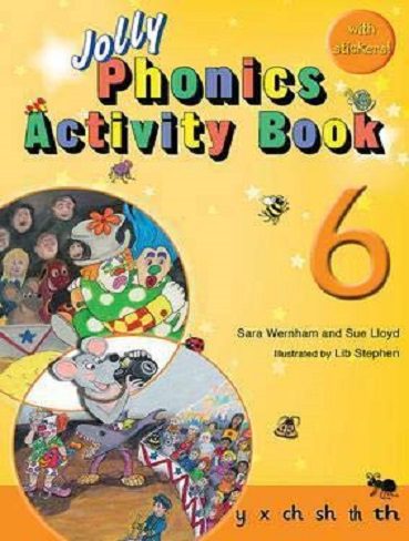 Jolly Phonics  Activity Book 6 کتاب اکتیویتی جولی فونیکس 6