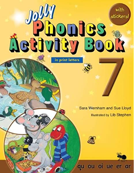 Jolly Phonics 7 Activity Book کتاب اکتیویتی جولی فونیکس 7