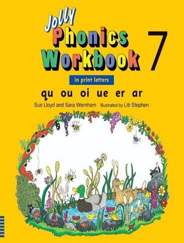 Jolly Phonics Workbook 7 کتاب ورک بوک جولی فونیکس 7