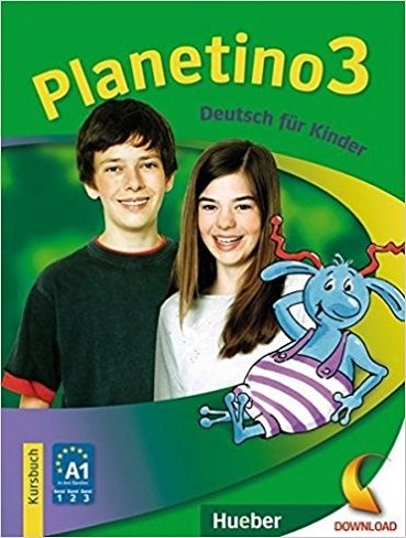Planetino 3 Kursbuch Arbeitsbuch MIT +CD کتاب آلمانی پلانتینو 3