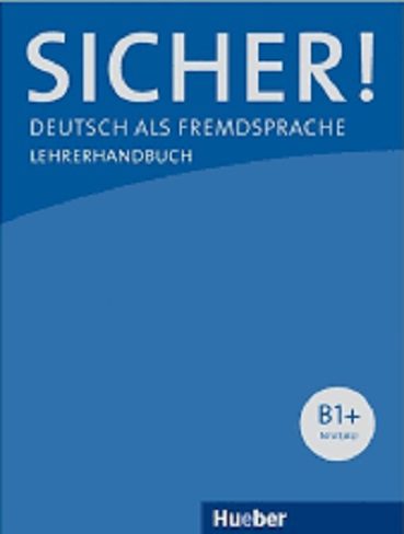 Sicher B1 Deutsch als Fremdsprache Lehrerhandbuch کتاب معلم